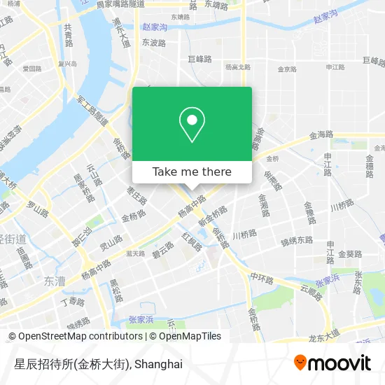 星辰招待所(金桥大街) map