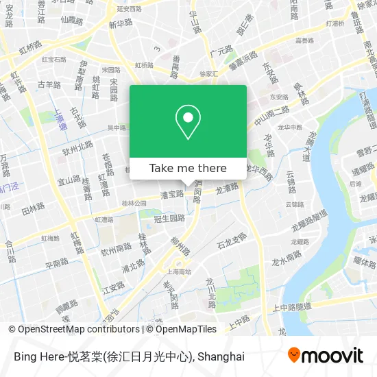 Bing Here-悦茗棠(徐汇日月光中心) map