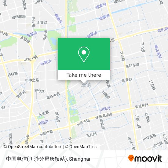 中国电信(川沙分局唐镇站) map