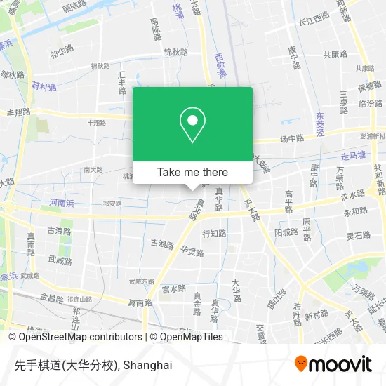 先手棋道(大华分校) map