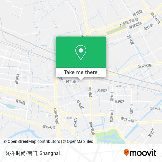 沁乐时尚-南门 map