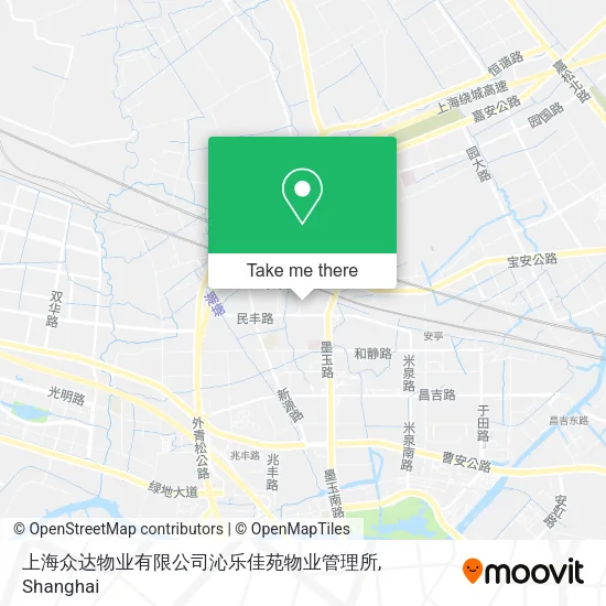 上海众达物业有限公司沁乐佳苑物业管理所 map