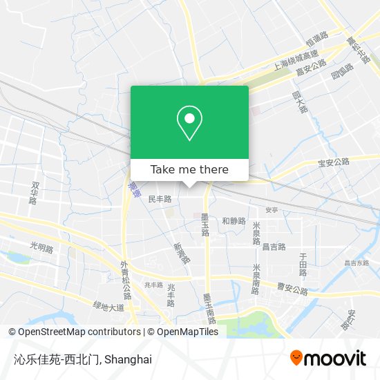 沁乐佳苑-西北门 map