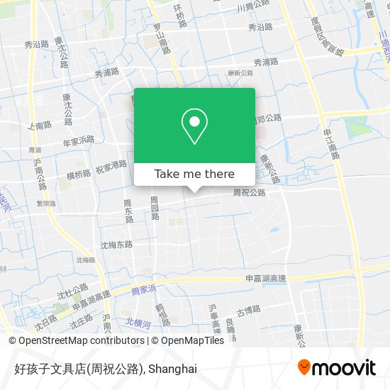 好孩子文具店(周祝公路) map