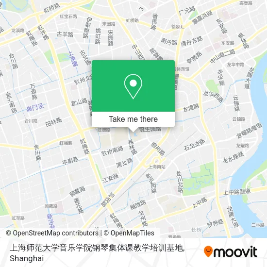 上海师范大学音乐学院钢琴集体课教学培训基地 map