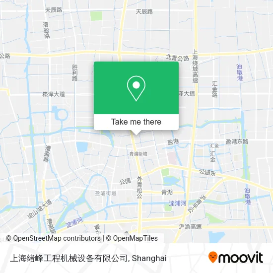 上海绪峰工程机械设备有限公司 map
