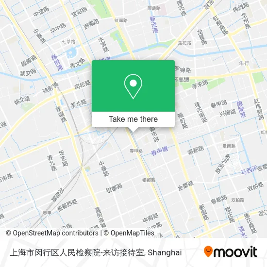 上海市闵行区人民检察院-来访接待室 map
