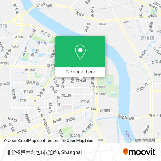 啡尝棒熊手刈包(市光路) map
