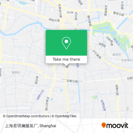 上海君琪斓服装厂 map