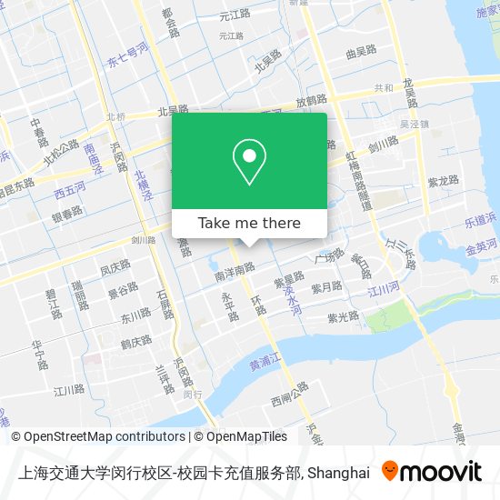 上海交通大学闵行校区-校园卡充值服务部 map