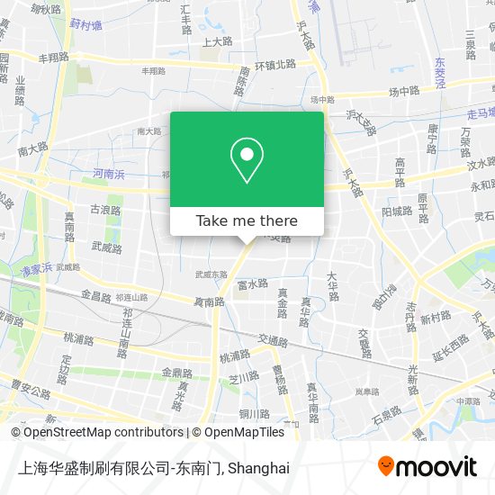 上海华盛制刷有限公司-东南门 map