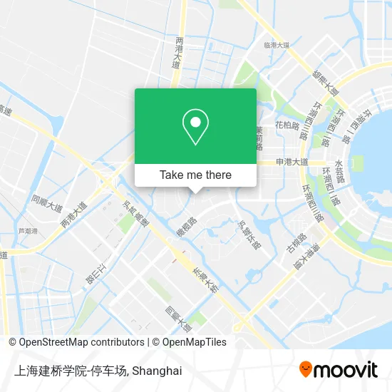 上海建桥学院-停车场 map
