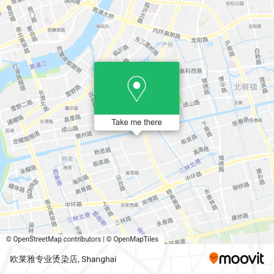 欧莱雅专业烫染店 map