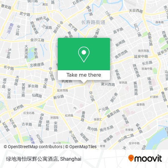 绿地海怡琛辉公寓酒店 map
