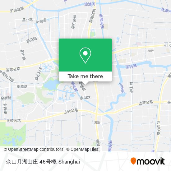 佘山月湖山庄-46号楼 map