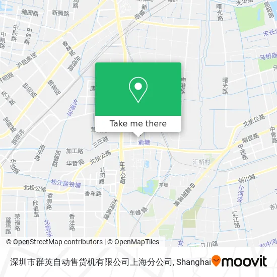 深圳市群英自动售货机有限公司上海分公司 map