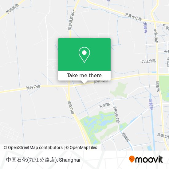 中国石化(九江公路店) map