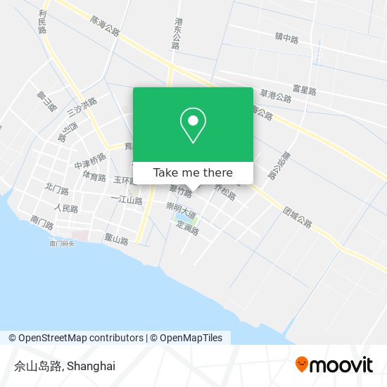 佘山岛路 map