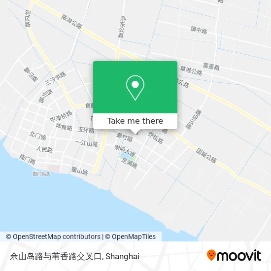 佘山岛路与苇香路交叉口 map