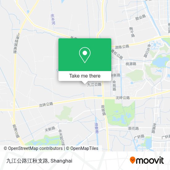 九江公路江秋支路 map