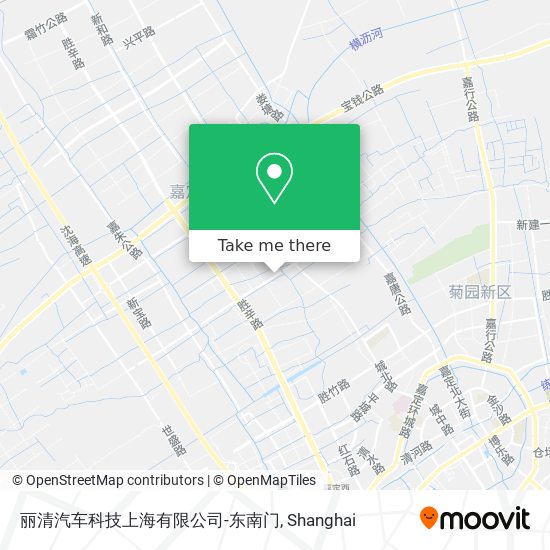 丽清汽车科技上海有限公司-东南门 map