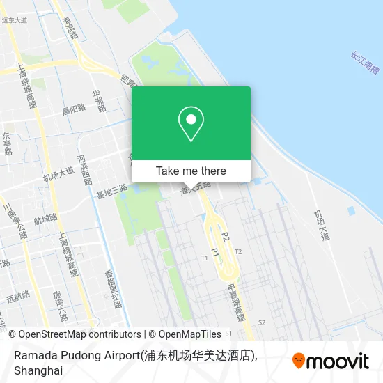 Ramada Pudong Airport(浦东机场华美达酒店) map