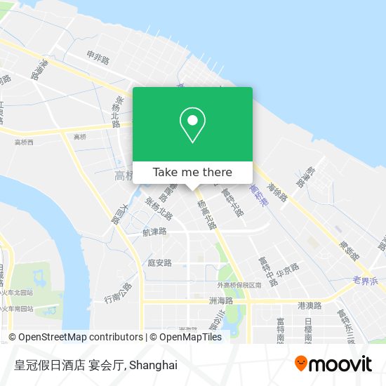 皇冠假日酒店 宴会厅 map