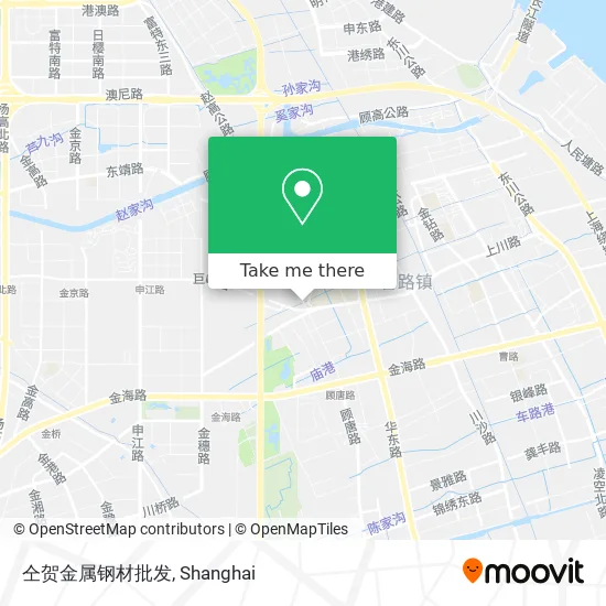仝贺金属钢材批发 map