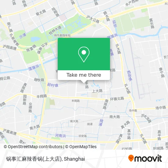 锅事汇麻辣香锅(上大店) map