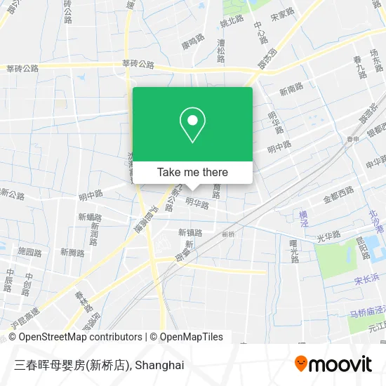 三春晖母婴房(新桥店) map