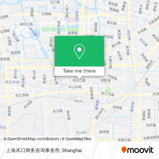 上海禾口商务咨询事务所 map