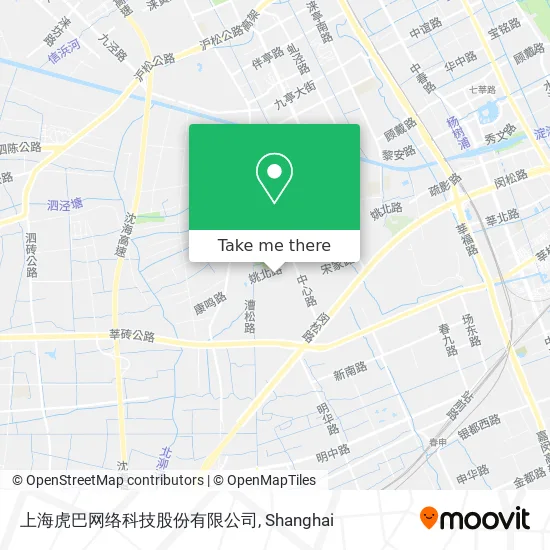 上海虎巴网络科技股份有限公司 map