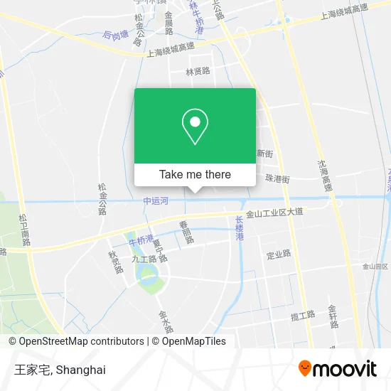 王家宅 map