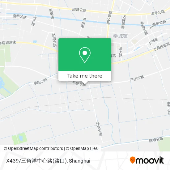 X439/三角洋中心路(路口) map