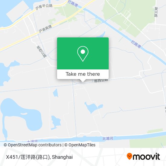 X451/莲洋路(路口) map
