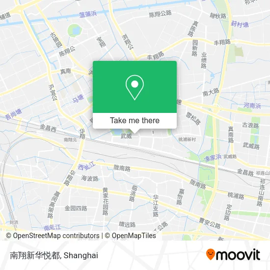 南翔新华悦都 map
