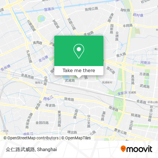 众仁路武威路 map