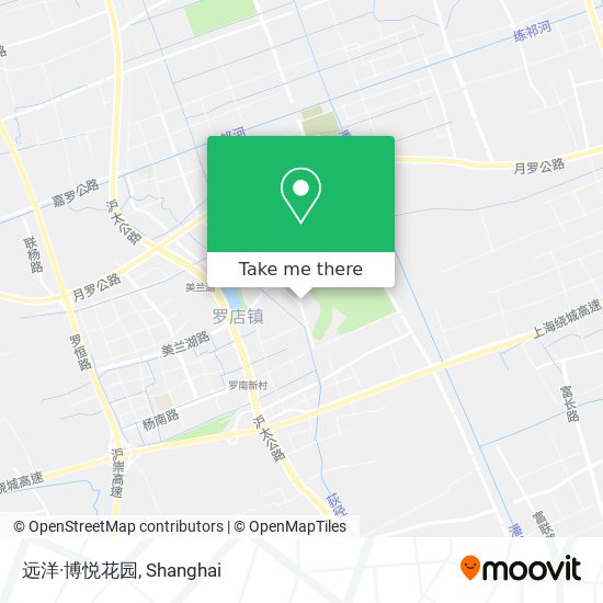 远洋·博悦花园 map