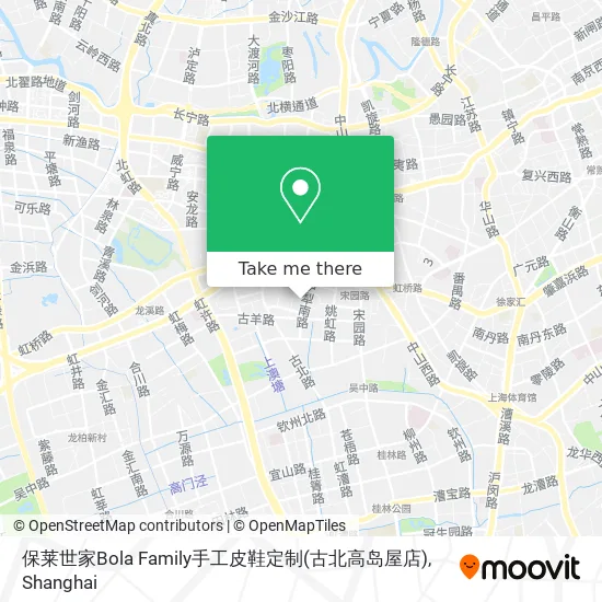 保莱世家Bola Family手工皮鞋定制(古北高岛屋店) map