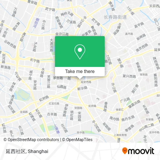 延西社区 map