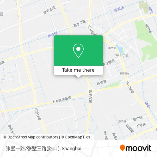 张墅一路/张墅三路(路口) map