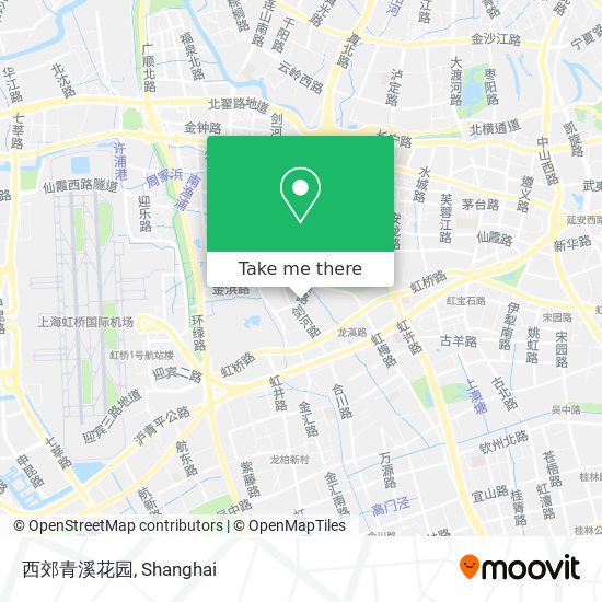 西郊青溪花园 map
