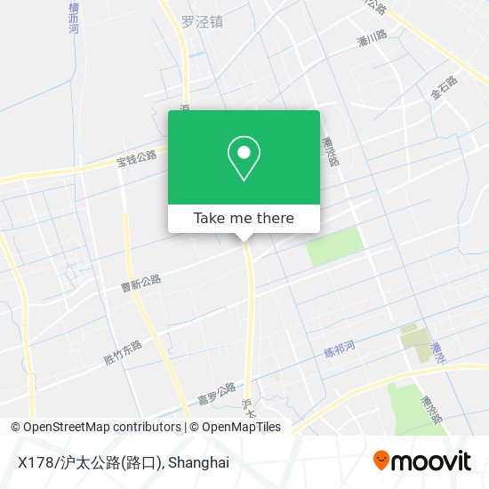 X178/沪太公路(路口) map