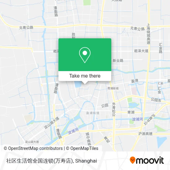 社区生活馆全国连锁(万寿店) map
