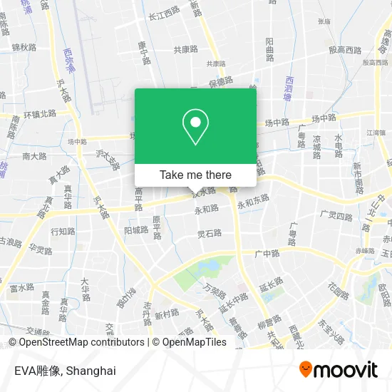 EVA雕像 map
