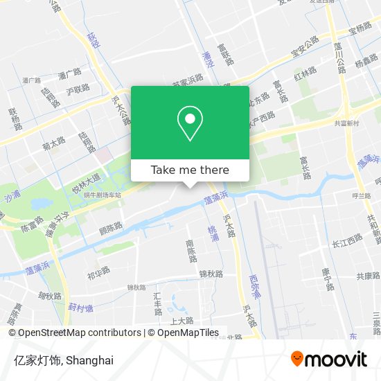 亿家灯饰 map