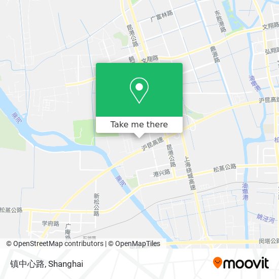 镇中心路 map