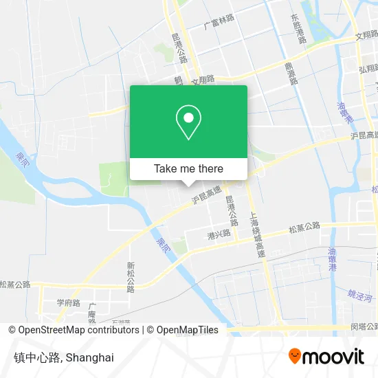 镇中心路 map