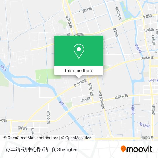 彭丰路/镇中心路(路口) map