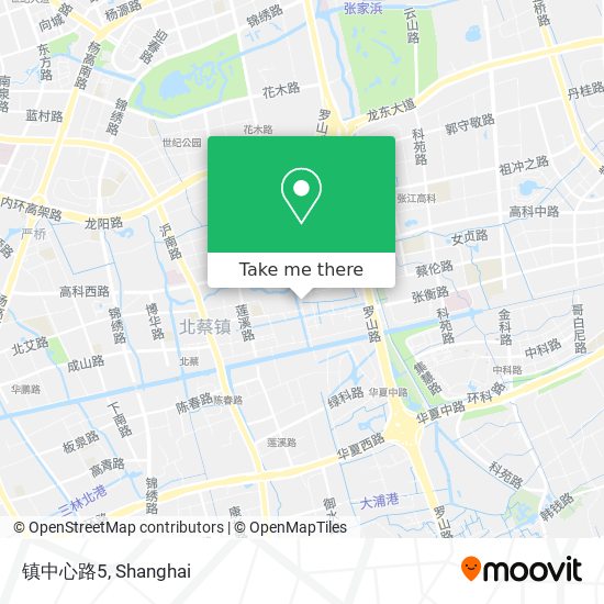 镇中心路5 map